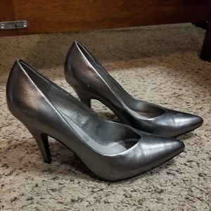 Silver heels